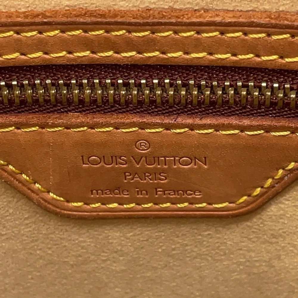 Louis Vuitton Looping Shoulder Bag GM Brown- authentic EUC